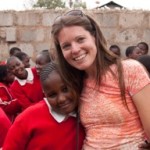 Angie Maddox at Kibera