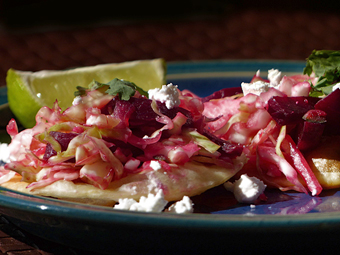 Cabbage Tostada