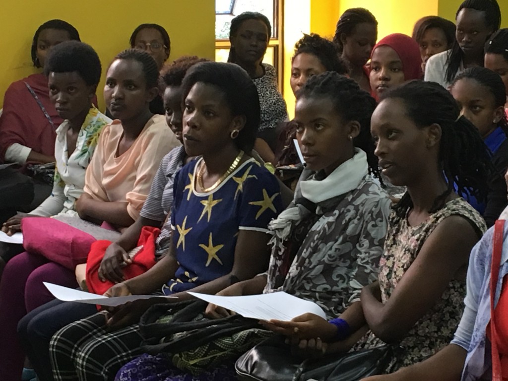 Students at Akilah Institute, Rwanda’s only all-women’s college.