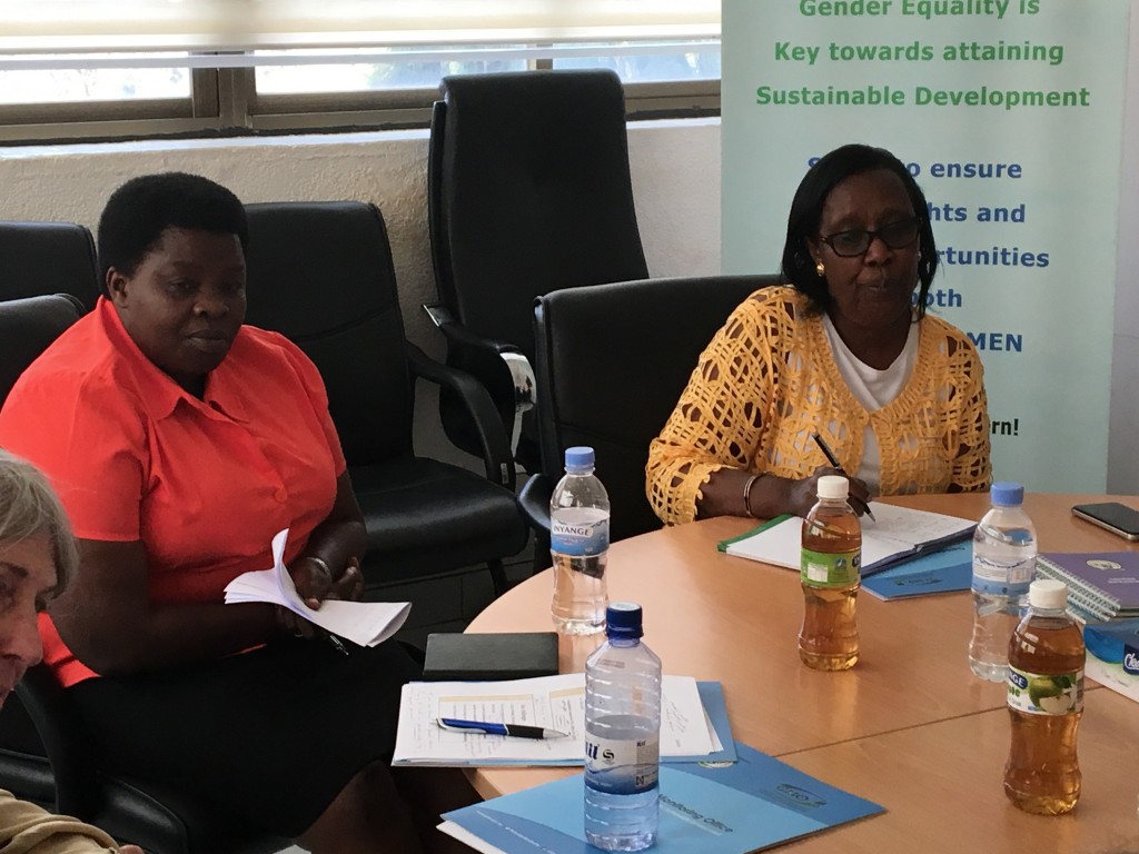 DFW travelers had a private meeting with Rose Rwabuhihi, Rwanda’s Chief Gender Monitor.