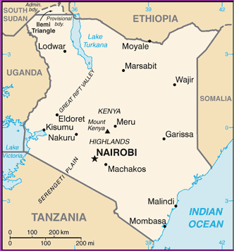 Kenya-Map 1