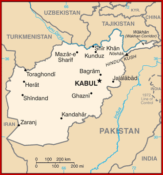 Map1 - Afghanistan