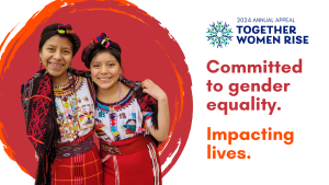 2024 Annual Appeal Committed to Gender Equality Impacting Lives